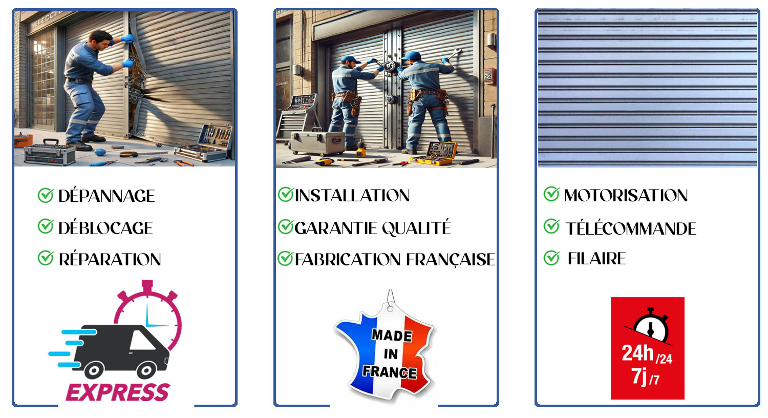 Déblocage Rideau Métallique Champigny sur Marne 94500